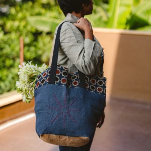BIPONI Reversible Market Tote