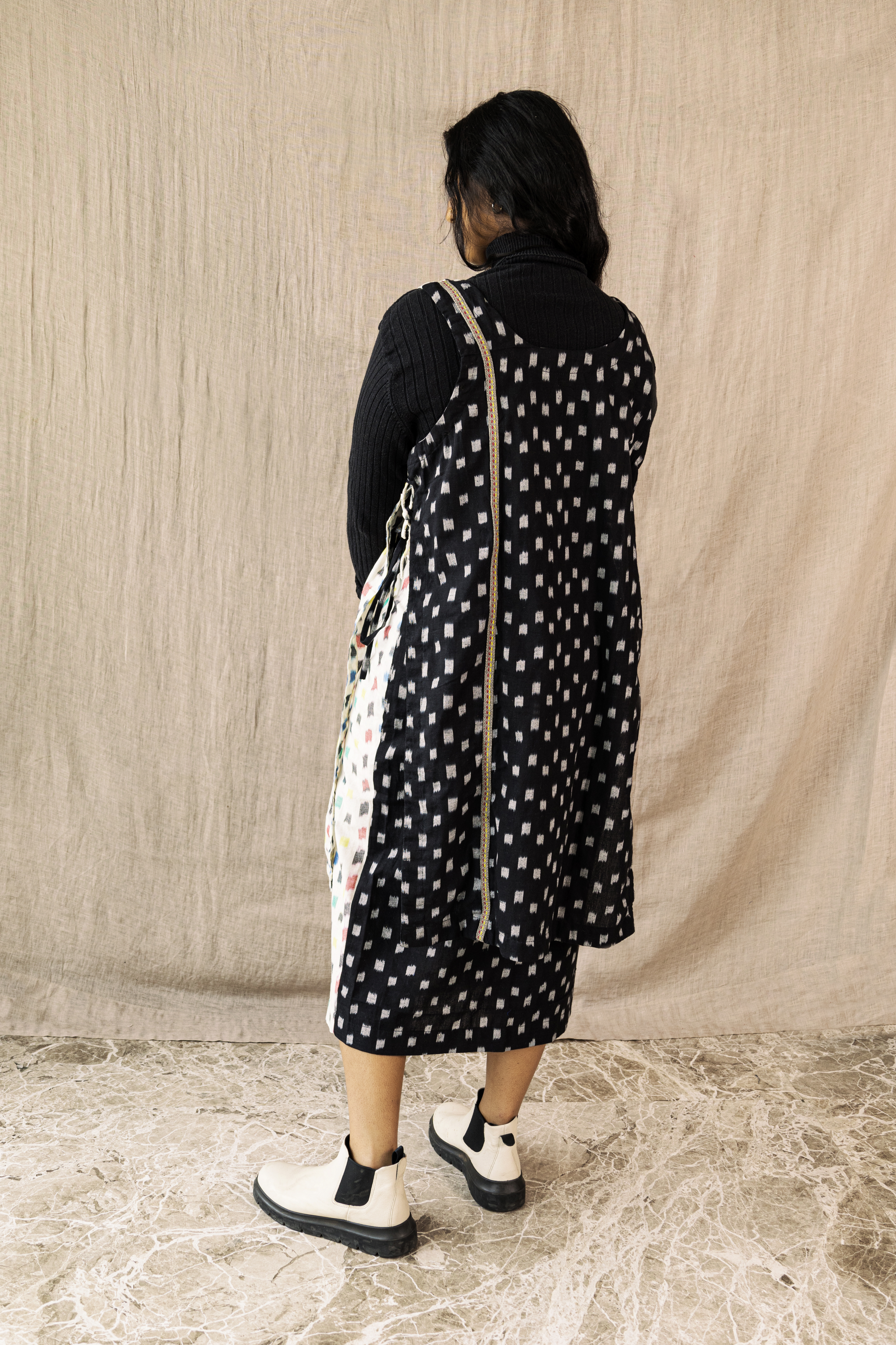 SHAAJ Maxi BLACKnWHITE Coord Set - only Top - Image 13