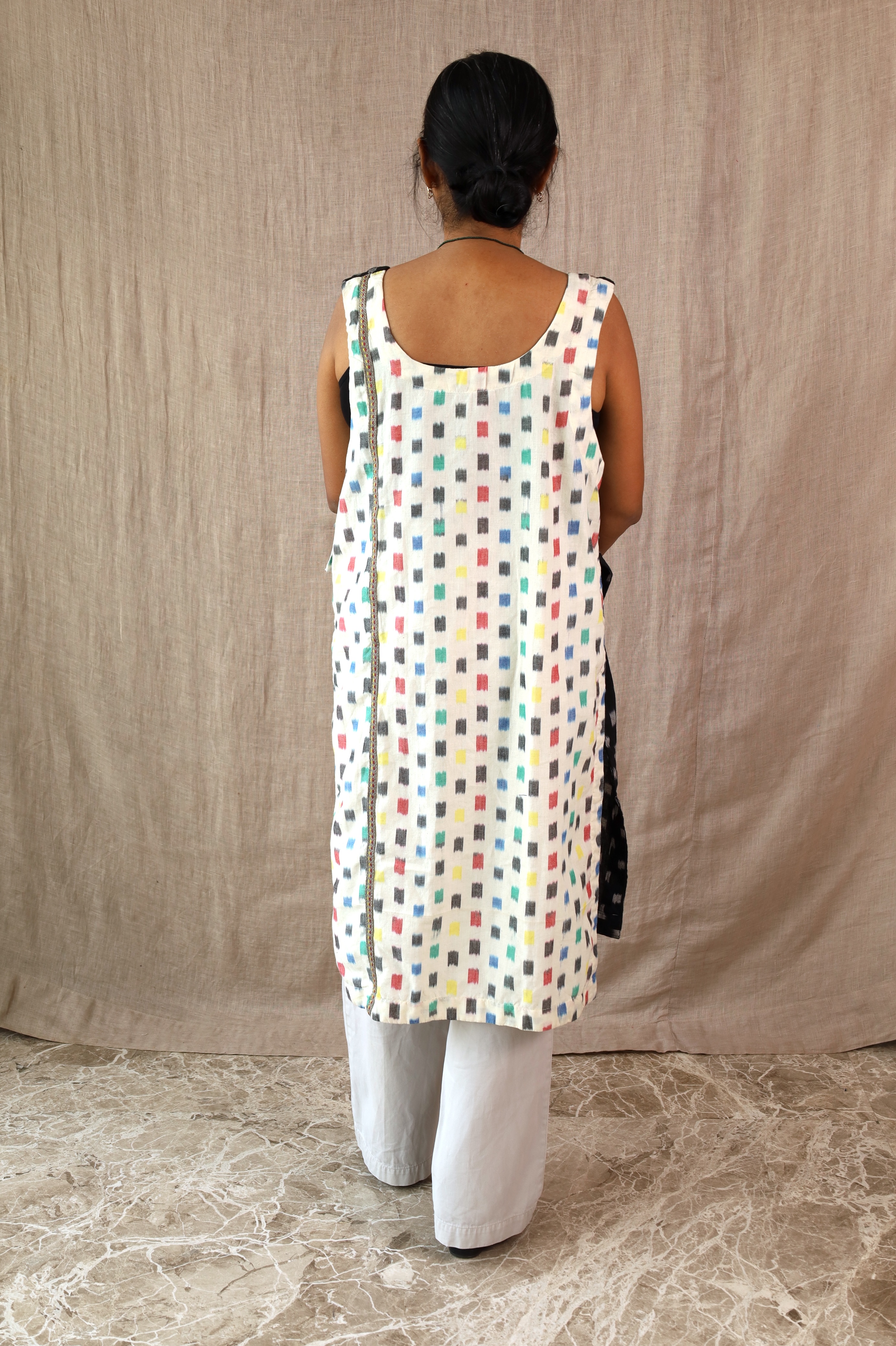 SHAAJ Maxi BLACKnWHITE Coord Set - only Top - Image 5