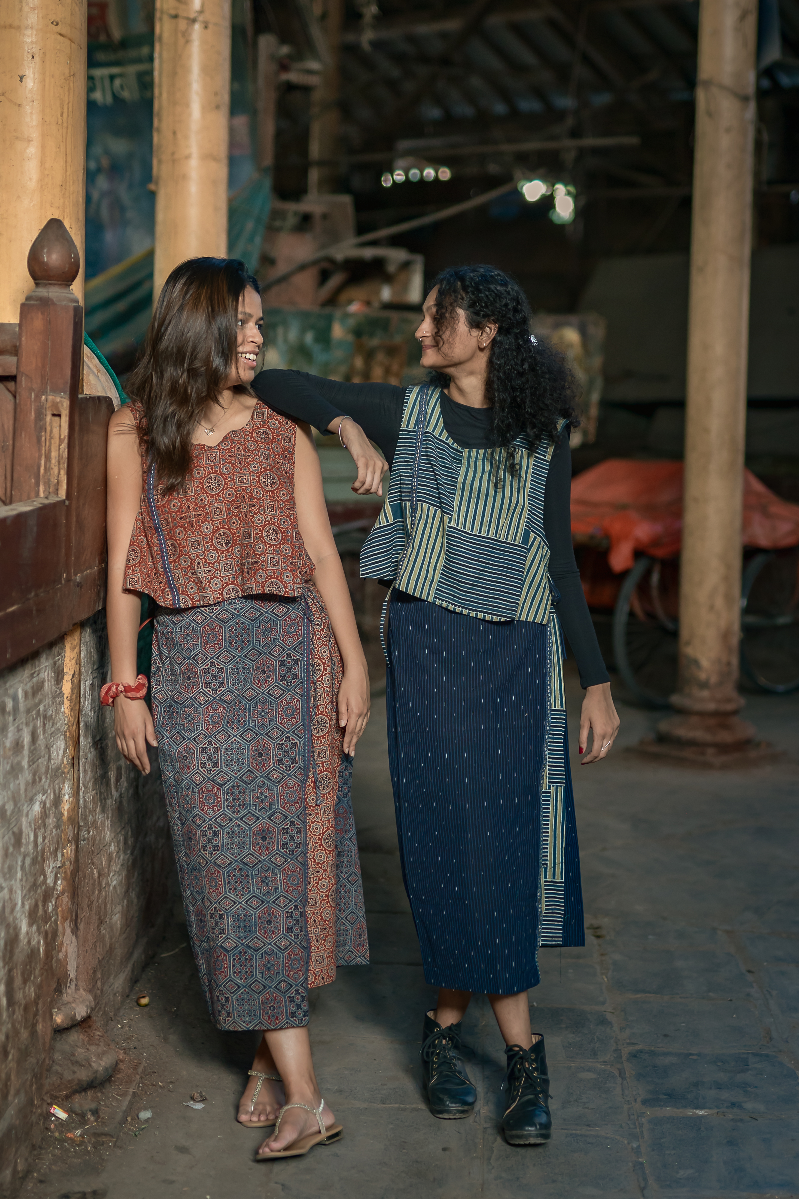 SHAAJ Long NIGHT Coord Set - Image 2
