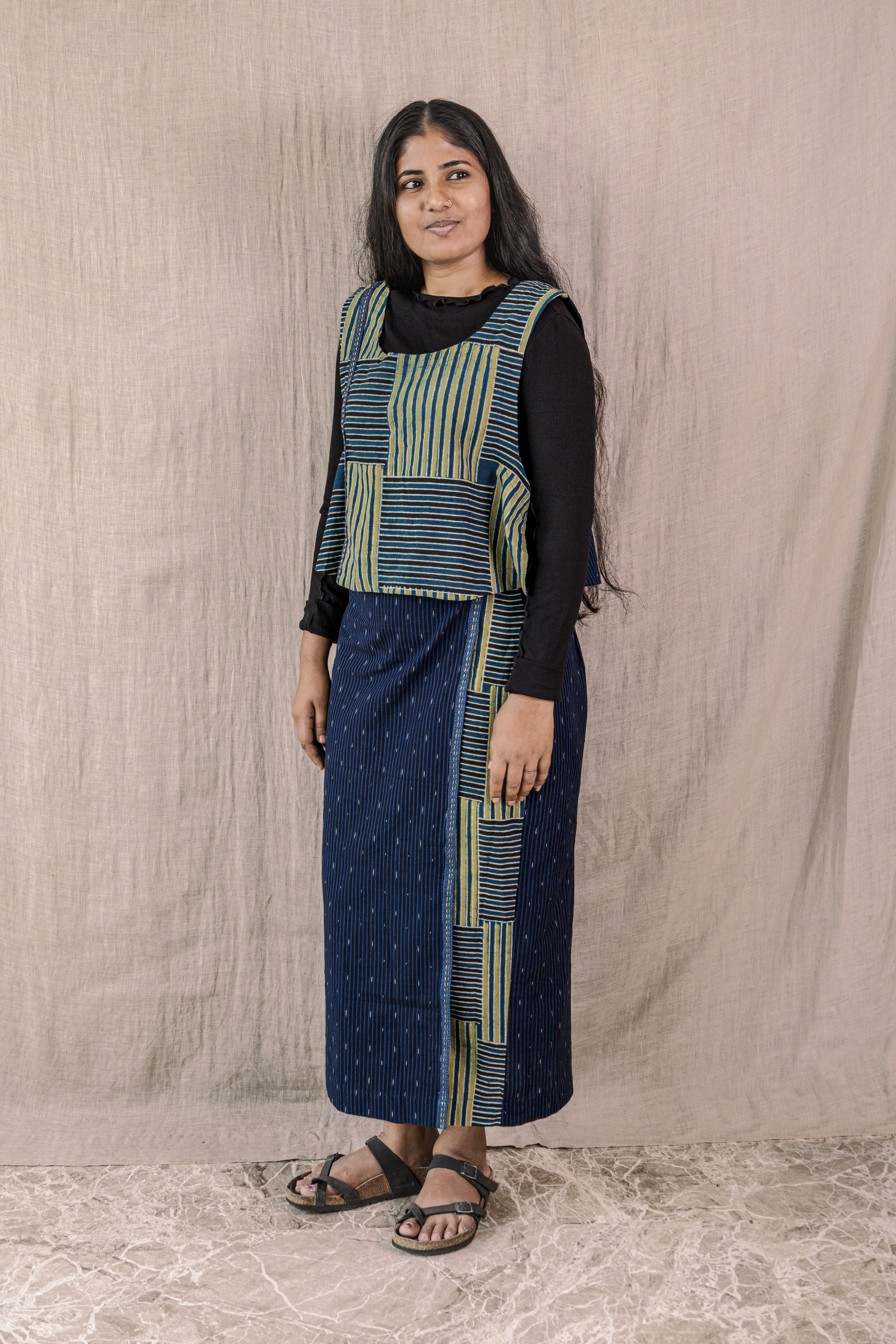 SHAAJ Long NIGHT Coord Set - Image 3