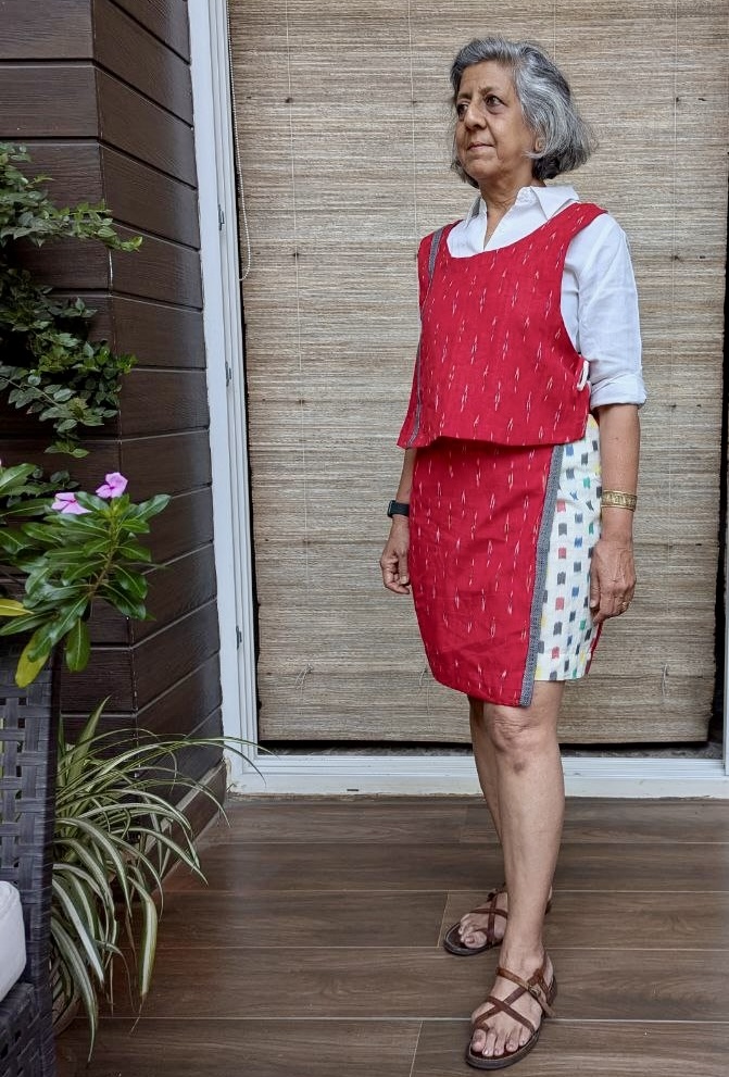 SHAAJ Mini MULTICOLOR Coord Set - Image 5