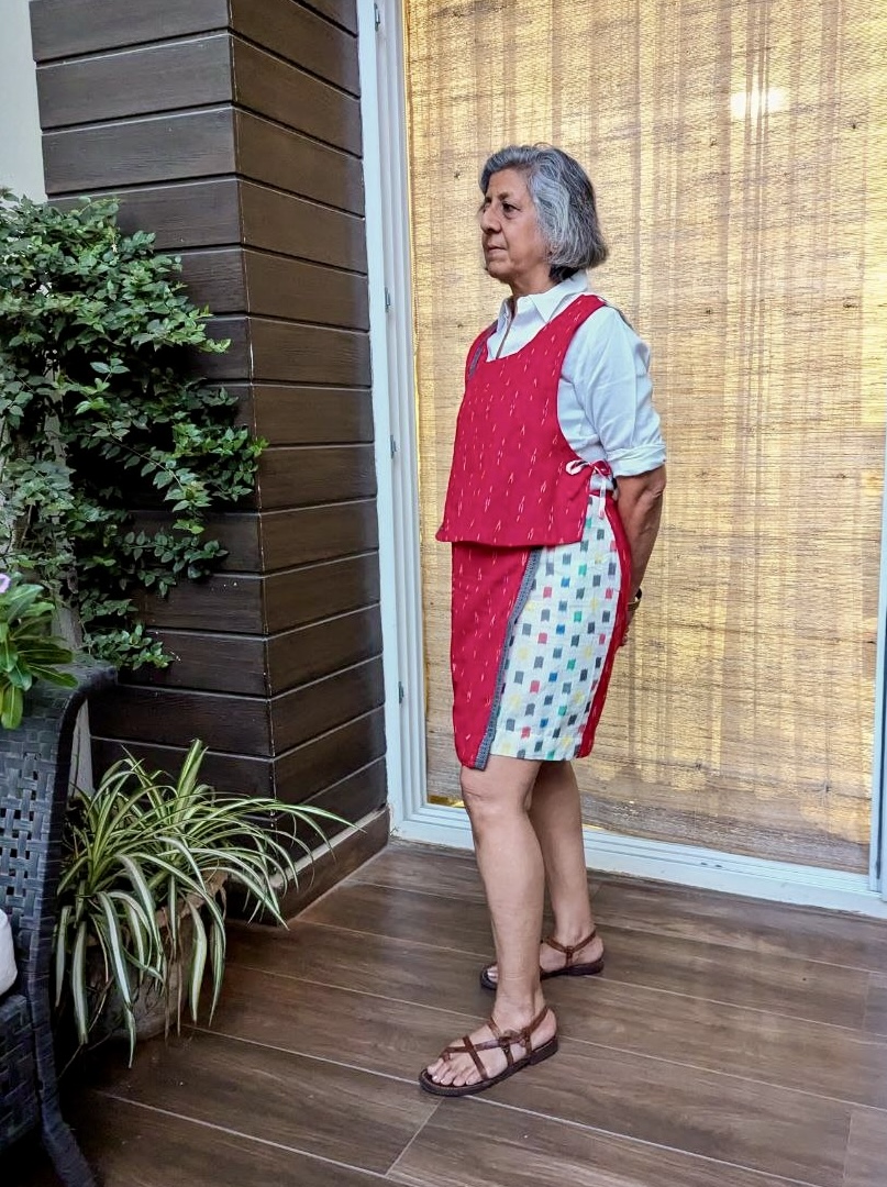 SHAAJ Mini MULTICOLOR Coord Set - Image 4